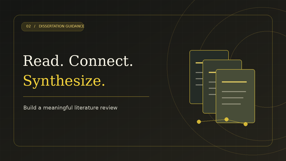 How to Build a Literature Review That Synthesises Research | Academic ...