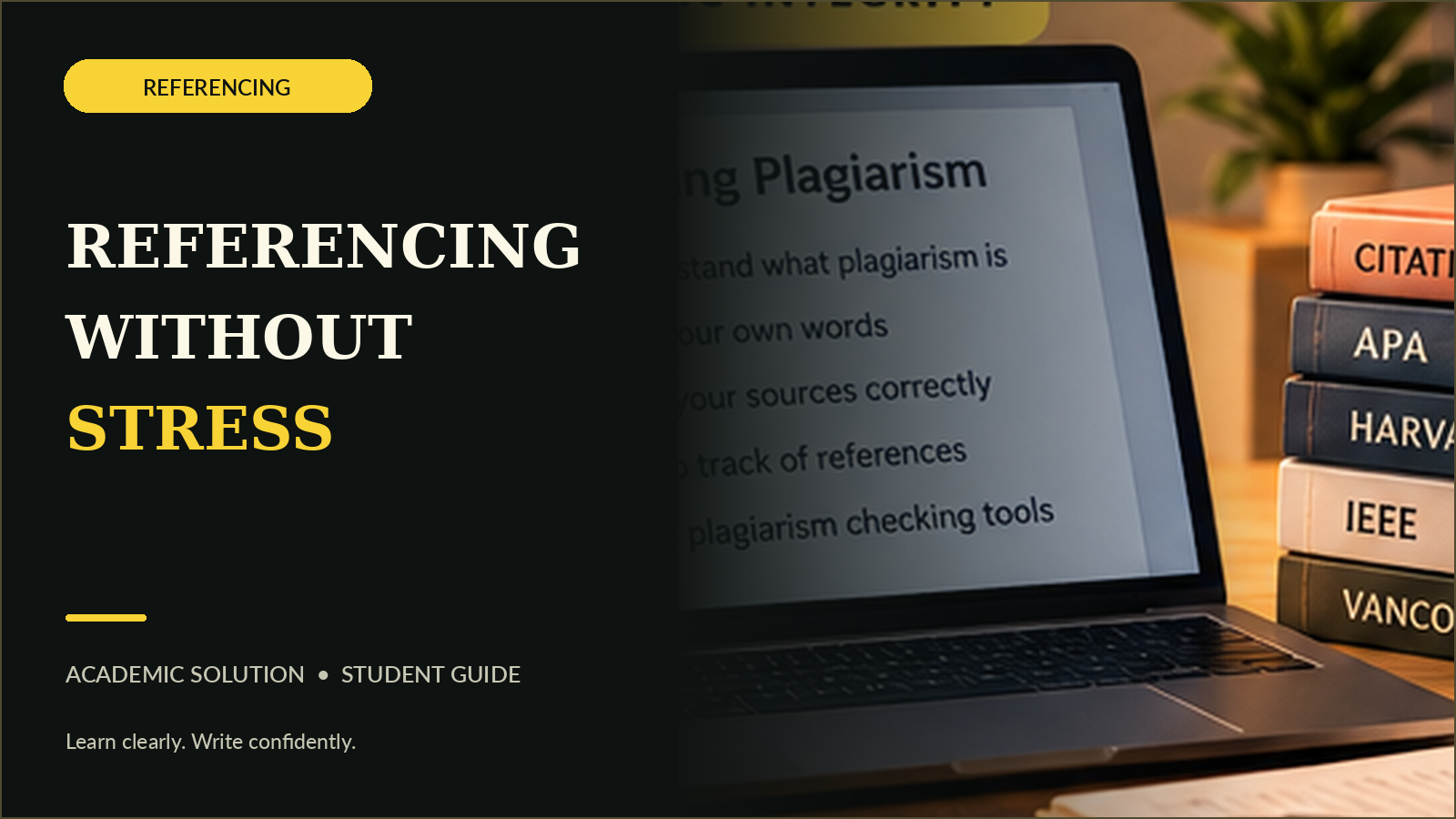 Referencing Without Stress: Simple Habits That Protect Your Work