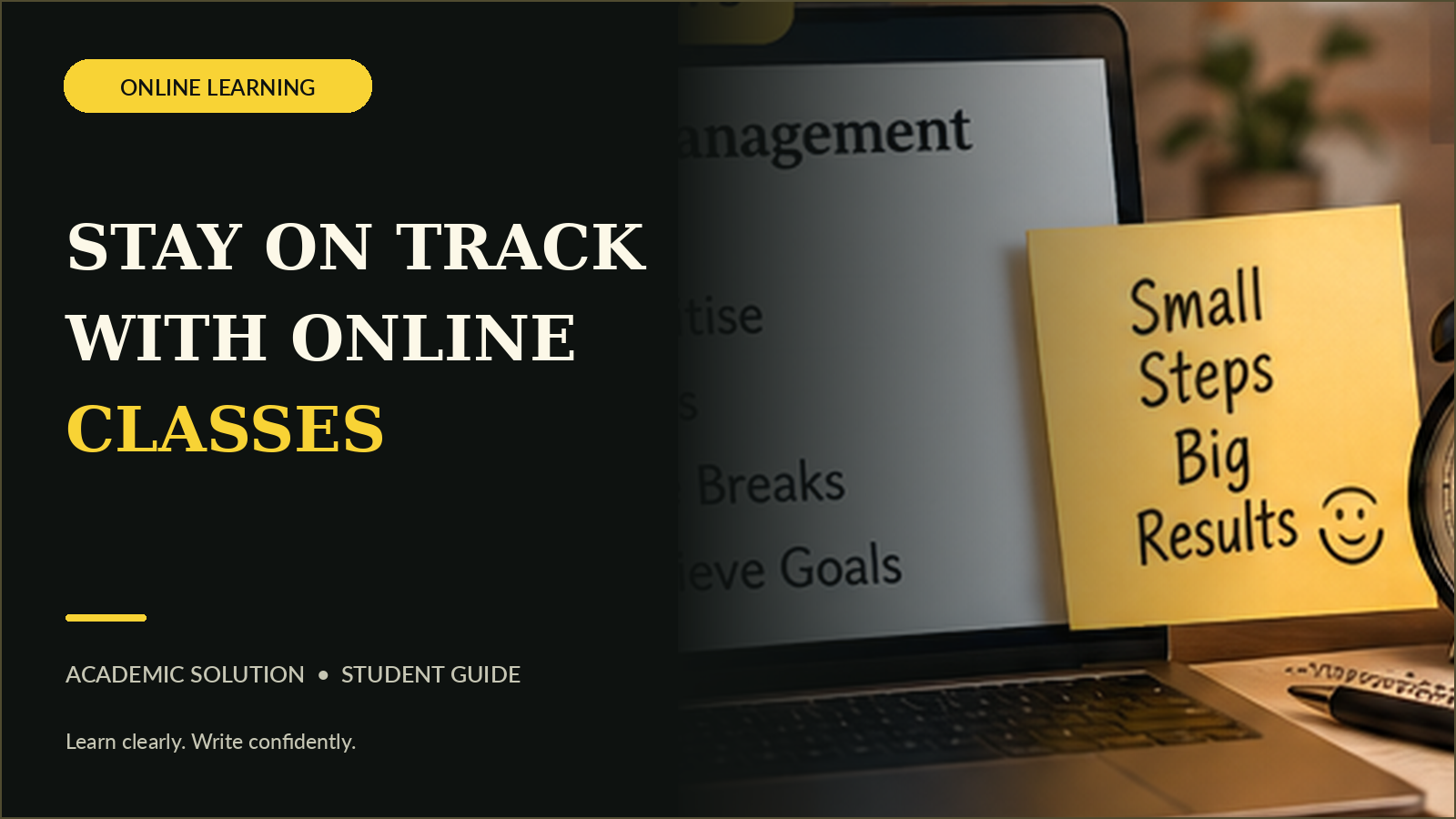 How to Keep Up With Online Classes When Life Gets Busy